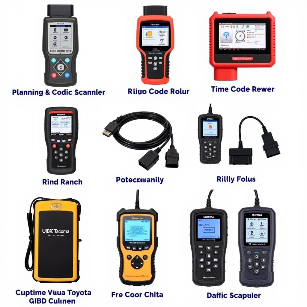 Différents Types de Scanners OBD2 Compatibles avec une Toyota Tacoma