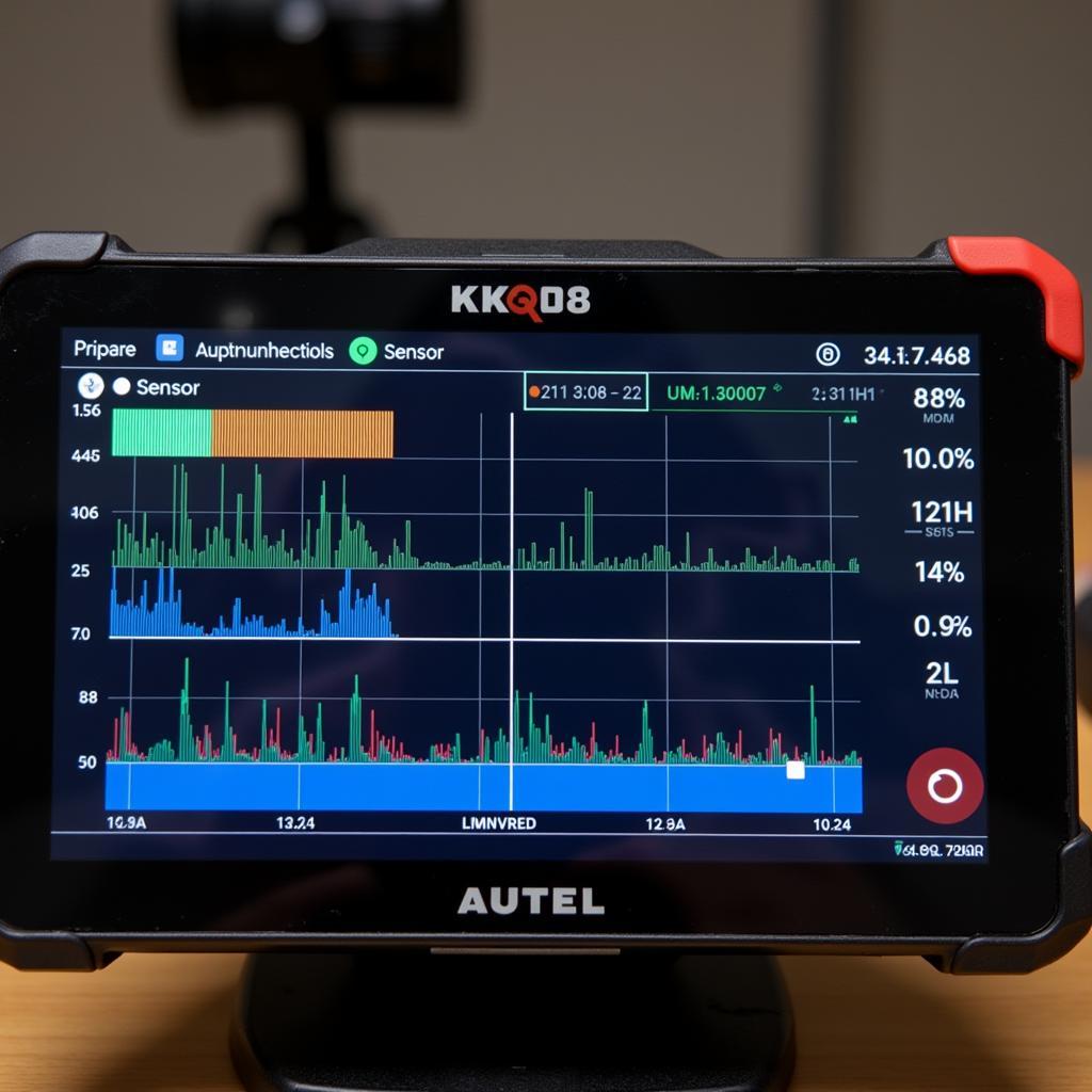 Visualiser les données en direct avec la valise Autel MK808