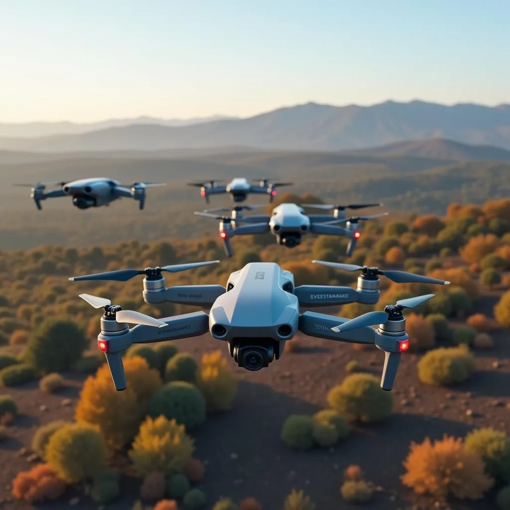 Drones Autel Enterprise en vol