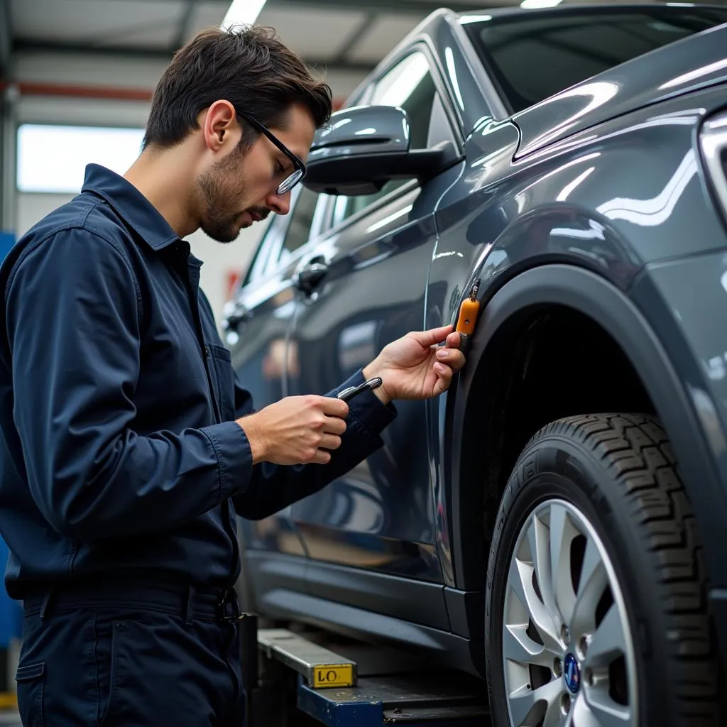 Entretien d'une voiture européenne