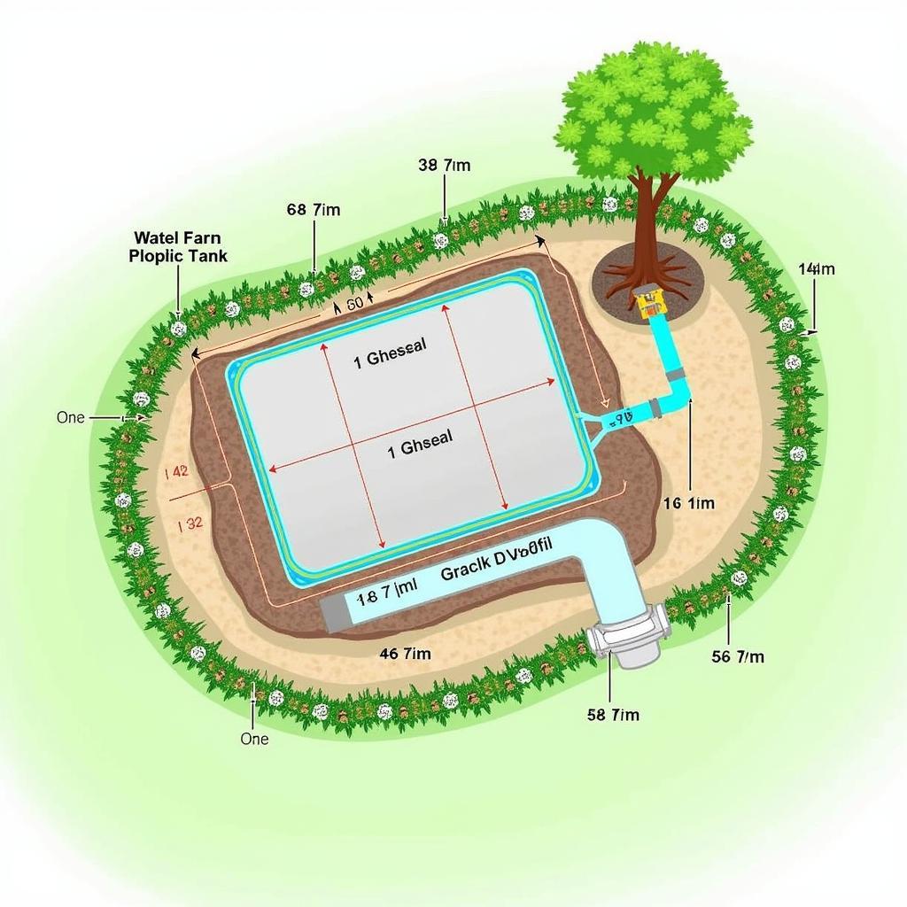 Plan de fosse à jardin Autel