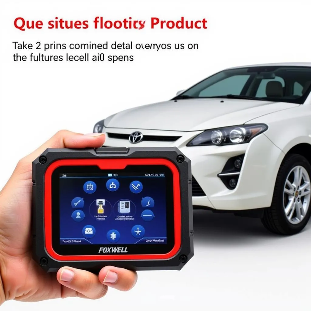 Foxwell NT510: Un outil de diagnostic automobile abordable