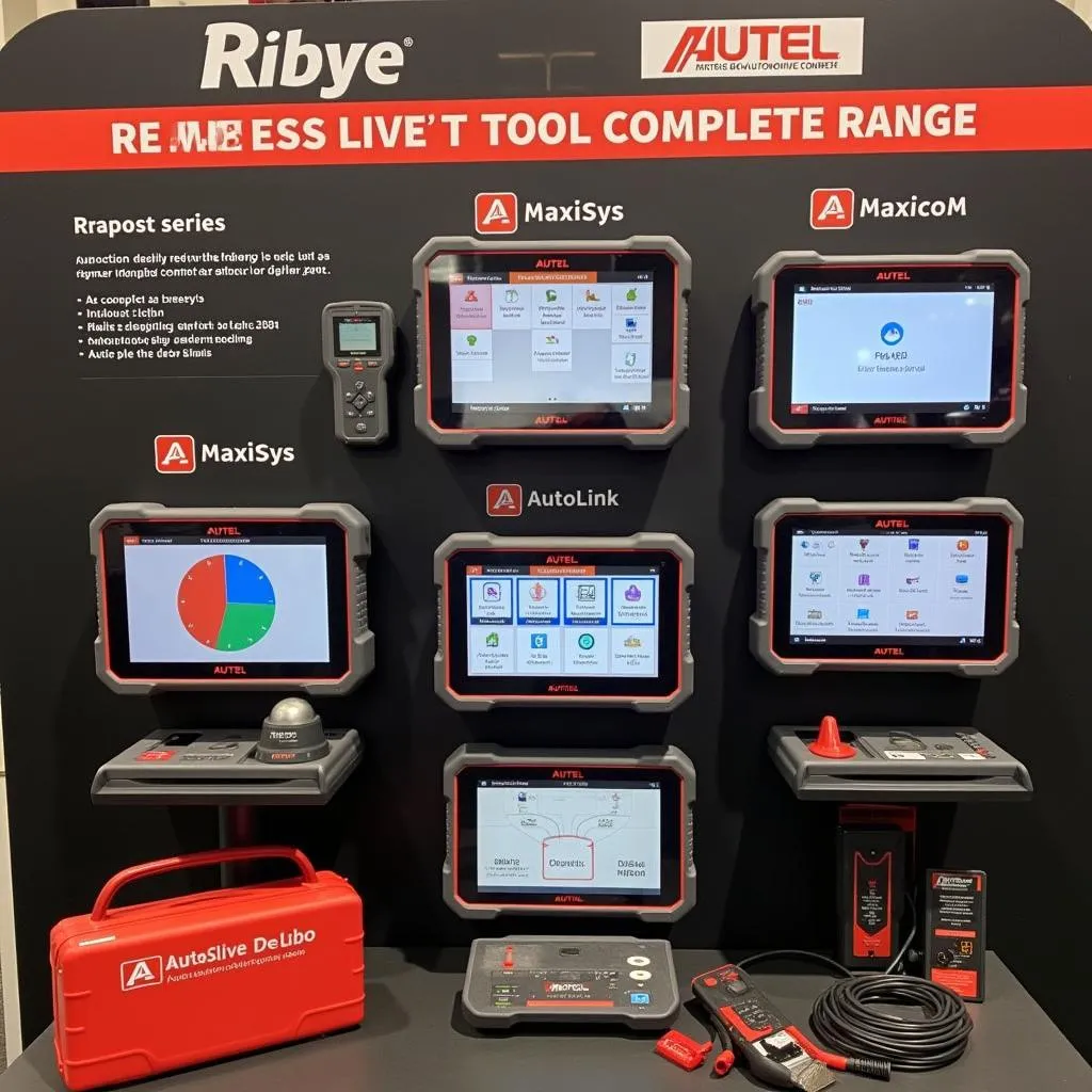 Gamme complète d'outils de diagnostic automobile Autel