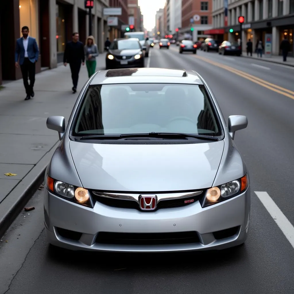 Honda Civic 2010: Design extérieur élégant et aérodynamique