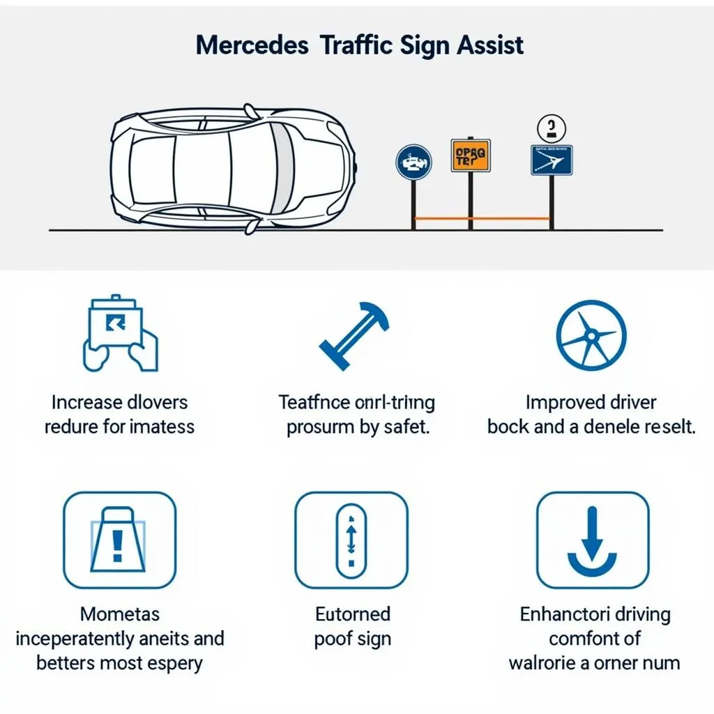 Avantages du système Mercedes Traffic Sign Assist