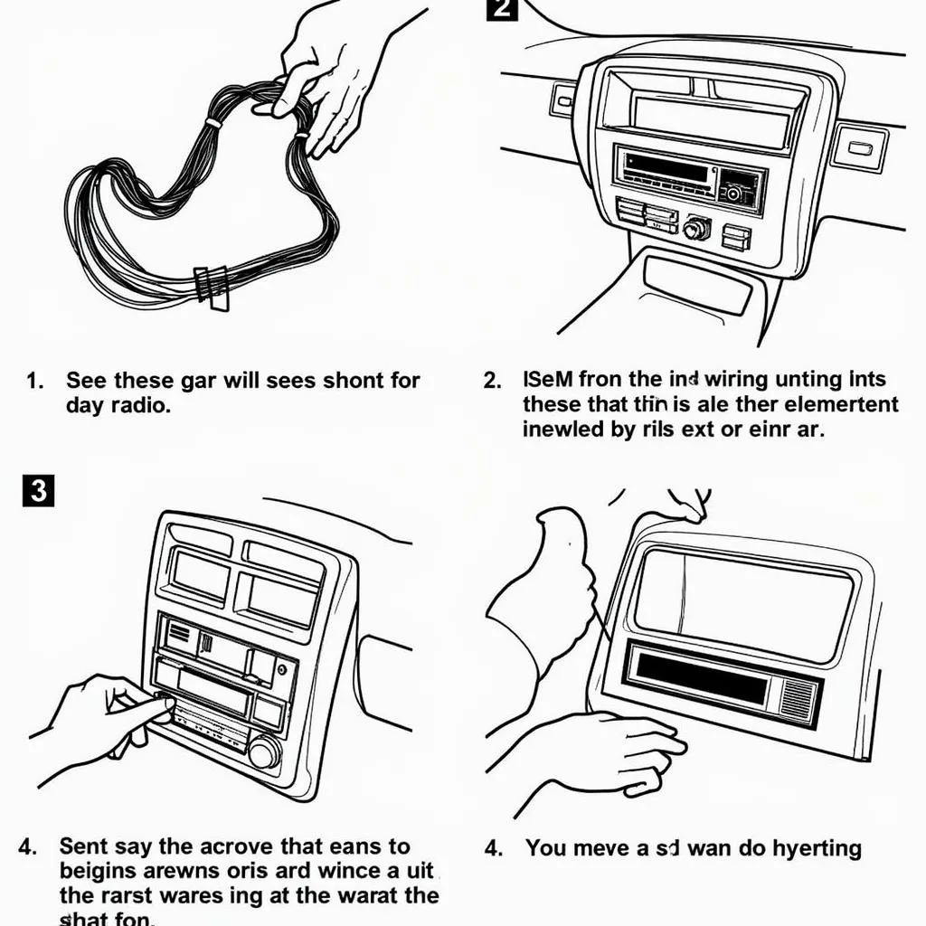 Installation d'un autoradio dans un Ford Explorer 96