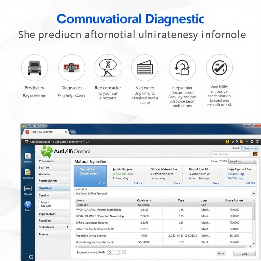 Interface utilisateur intuitive du logiciel de diagnostic Autel