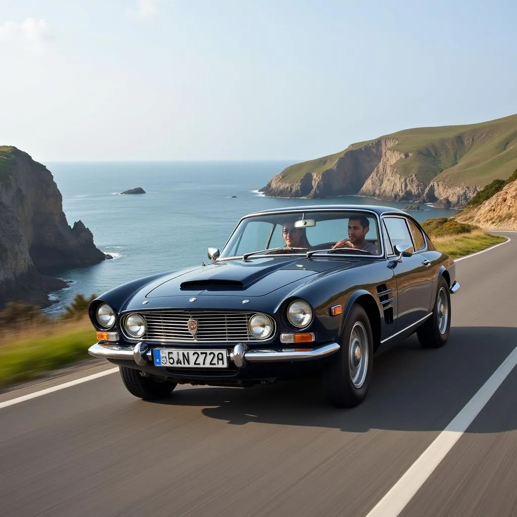 La Jensen Interceptor en Pleine Action