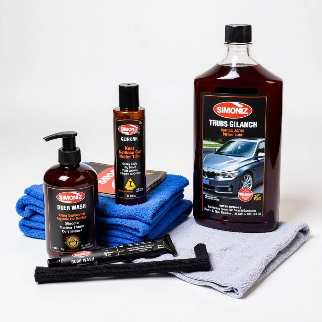 Kit de lavage auto Simoniz