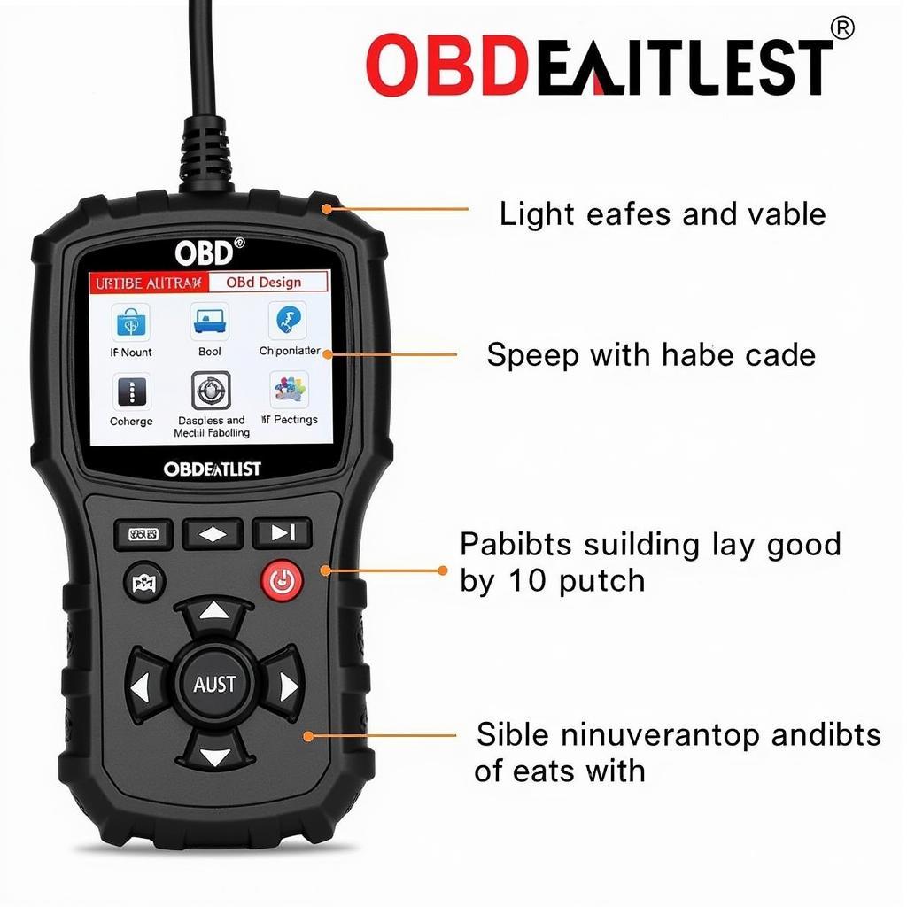 Outil de balayage OBD II Launch CReader 5001