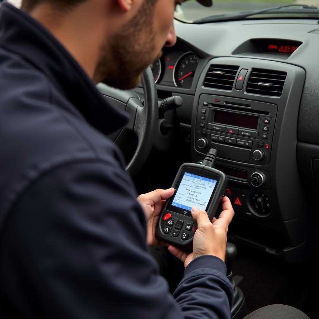 Utilisation d'un lecteur de code OBD sur une Fiat Stilo 2003