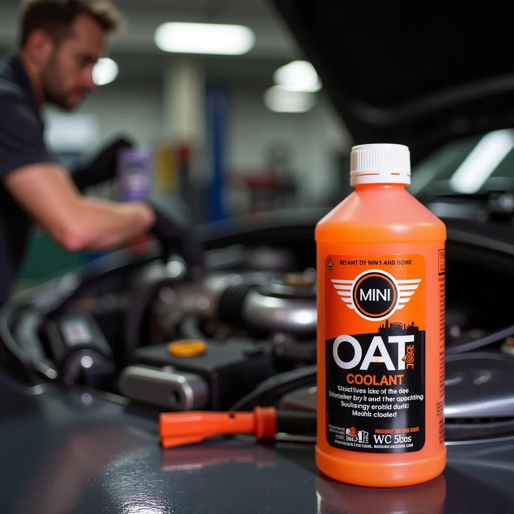 Liquide de refroidissement OAT recommandé pour Mini Cooper