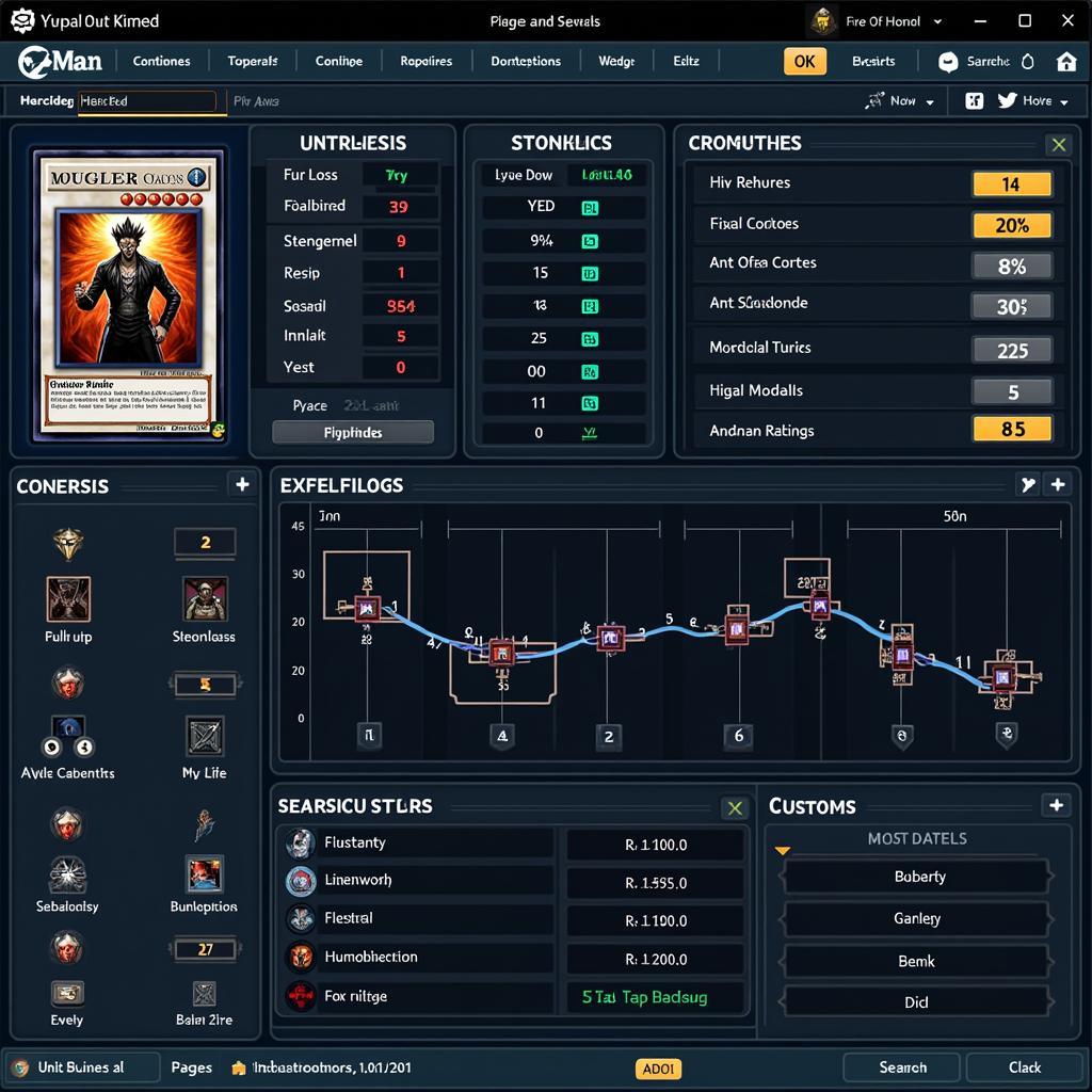 Logiciel d'analyse de cartes Yugioh