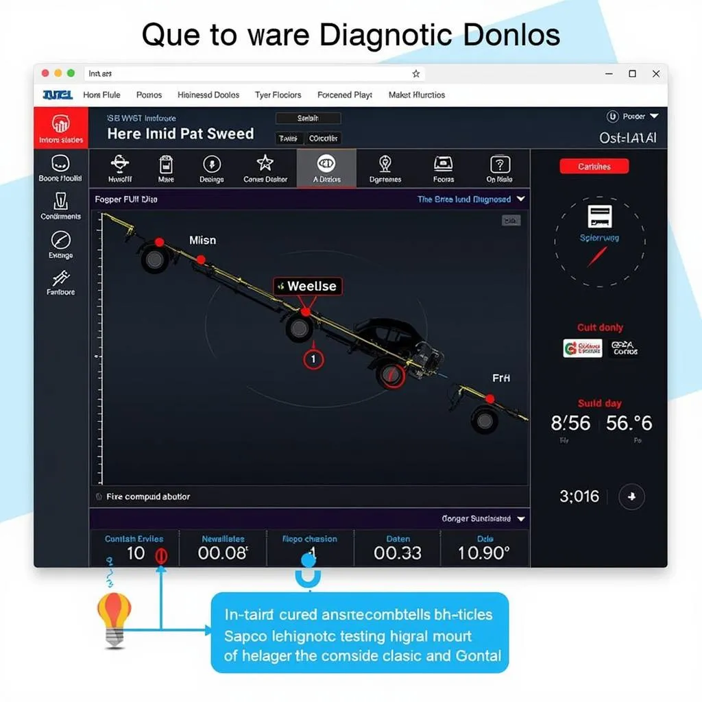 Interface intuitive du logiciel de diagnostic Autel