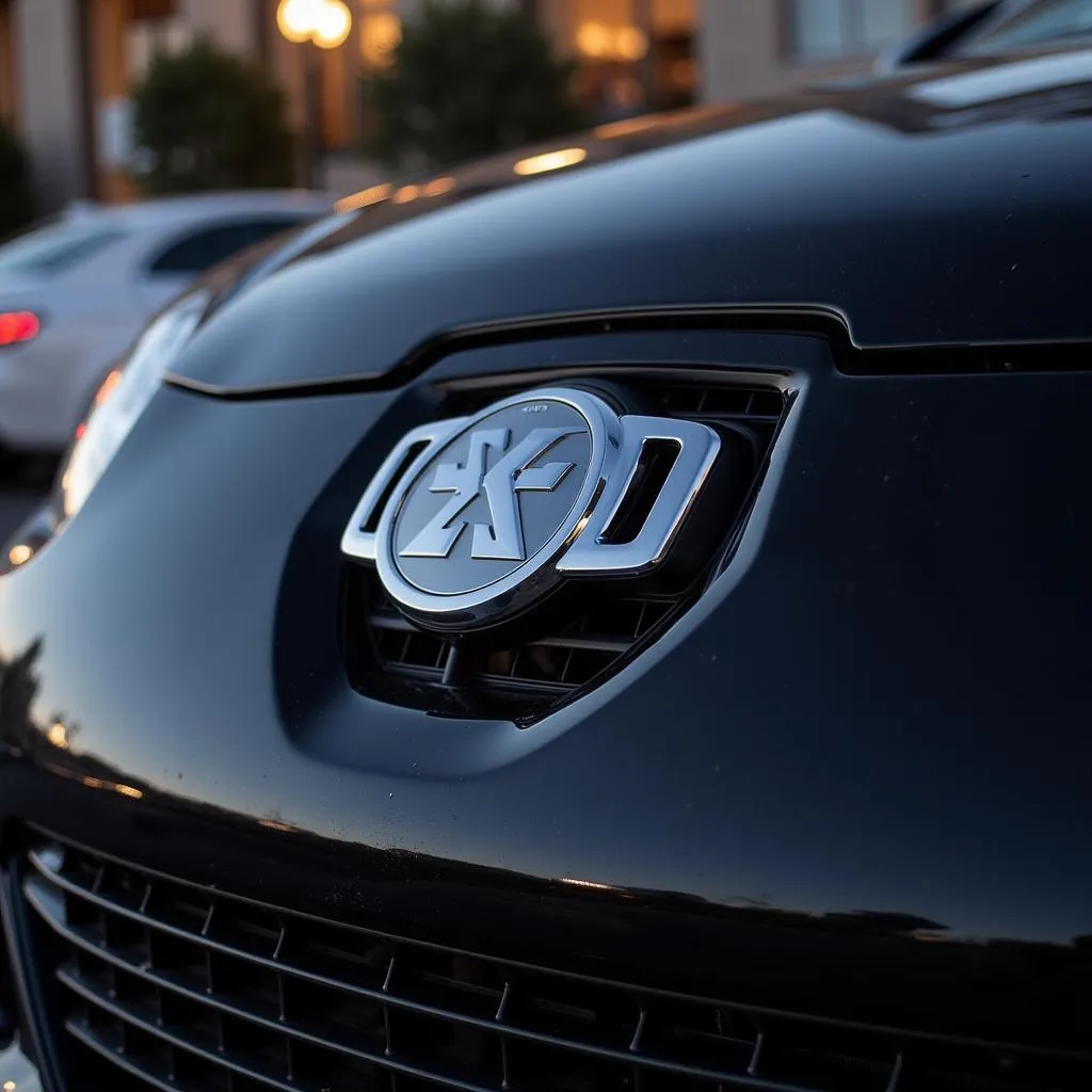 Les détails d'une voiture pour identifier la marque