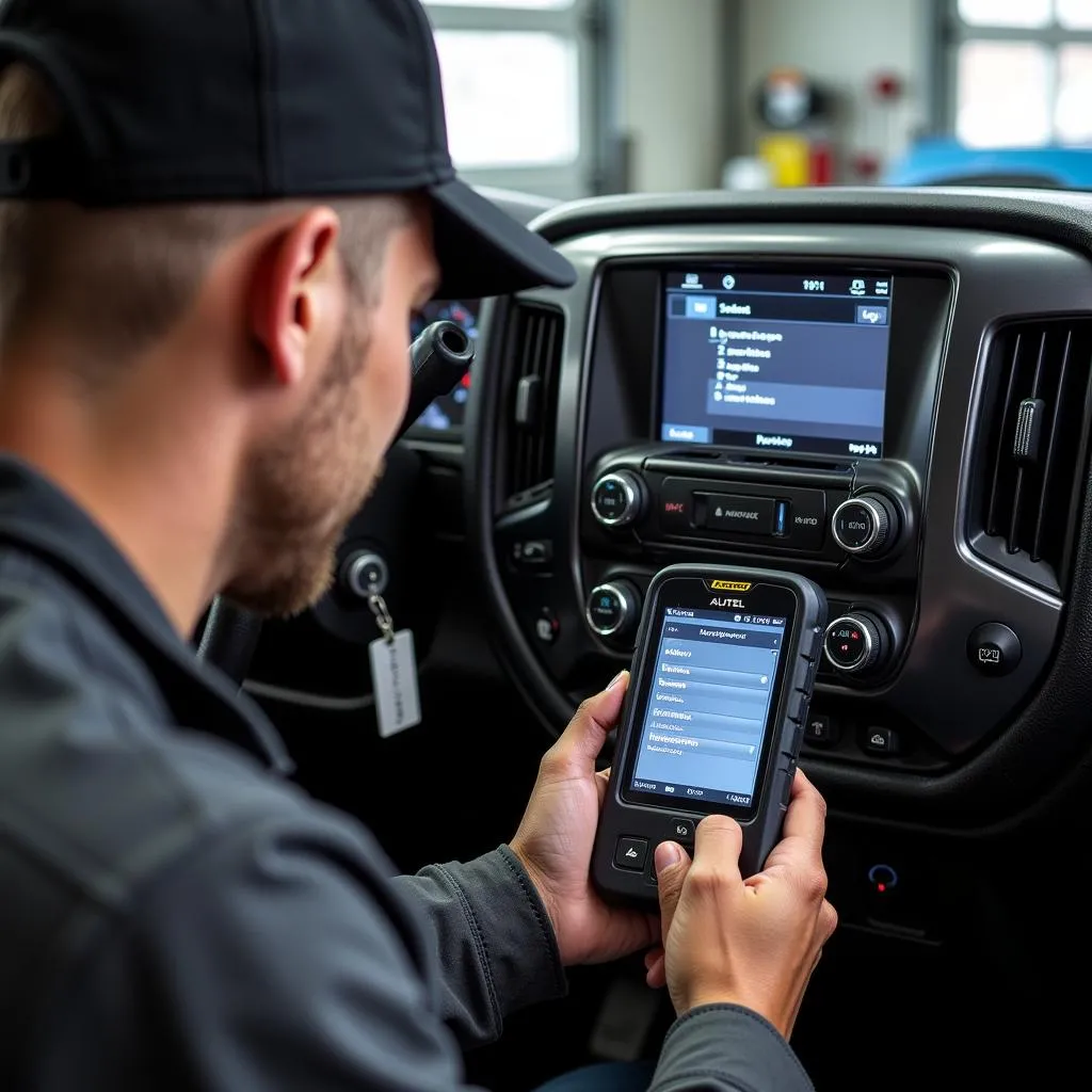 Diagnostic OBD2 sur Chevrolet Silverado