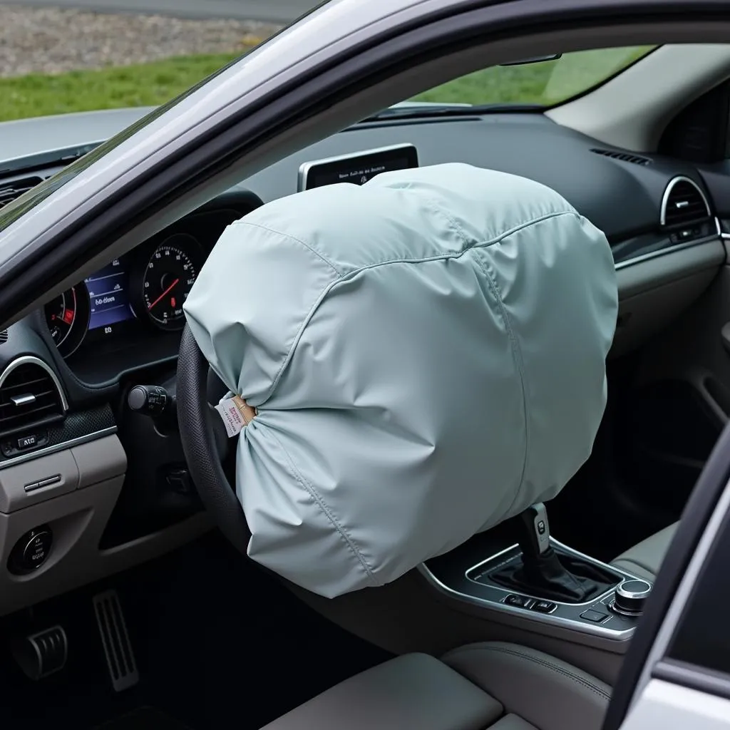 Module d'airbag dans une voiture