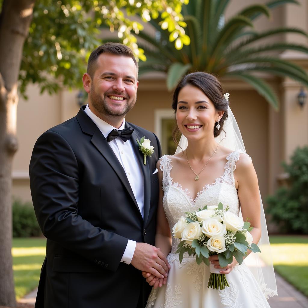 Moments précieux lors d'un mariage