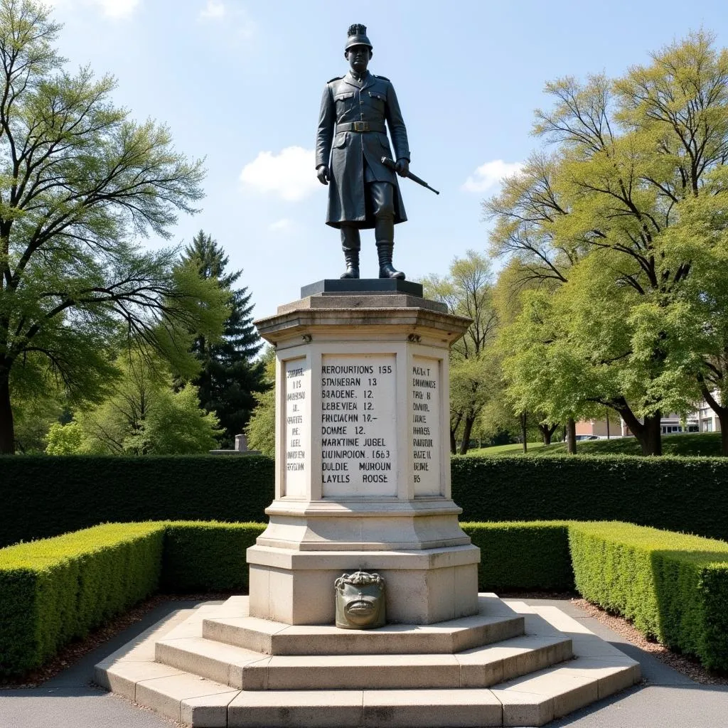 Le Monument aux Morts de Beaumont-les-Autels