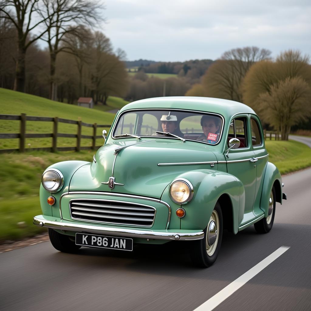 Morris Minor, une voiture emblématique de l'histoire automobile britannique