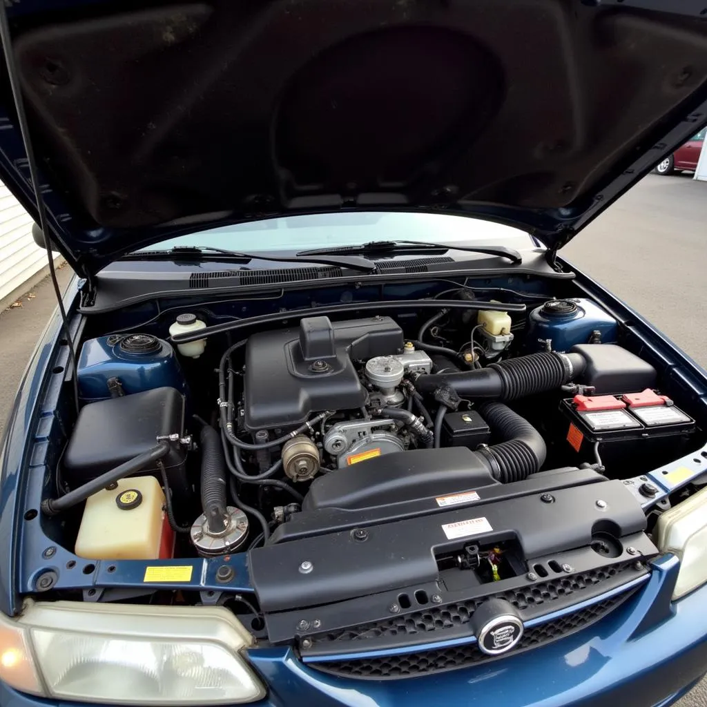 Moteur d'une Mercury Sable