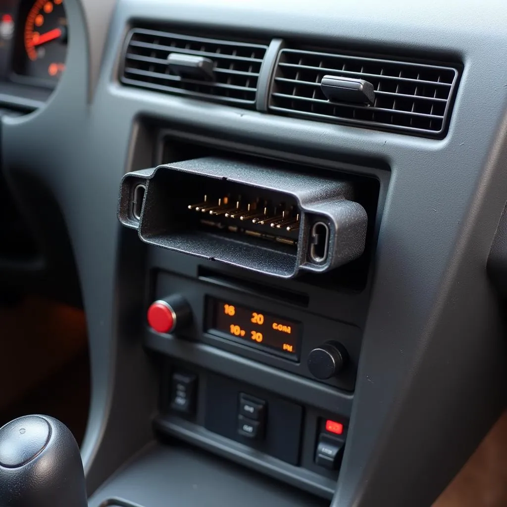 Prise diagnostic OBD d'une Nissan 300ZX