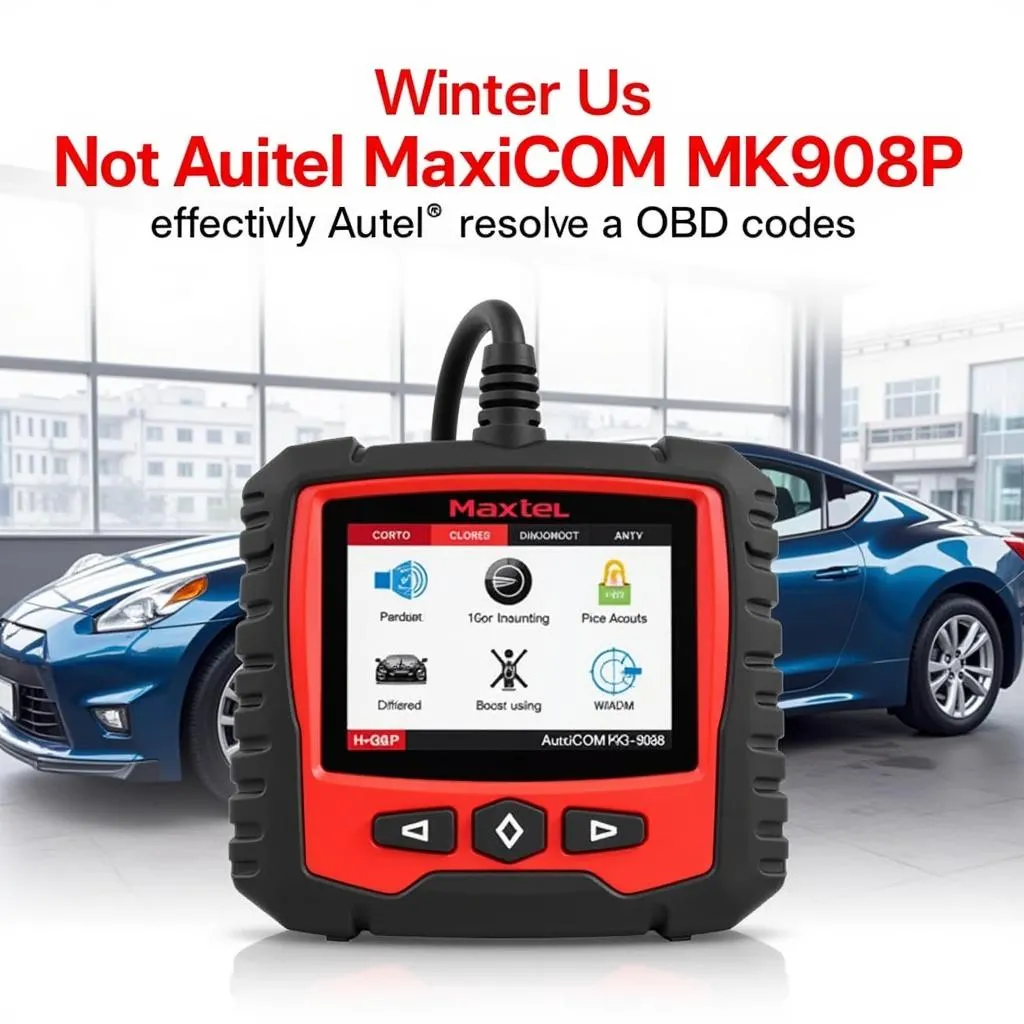 Outil de diagnostic Autel pour le code OBD