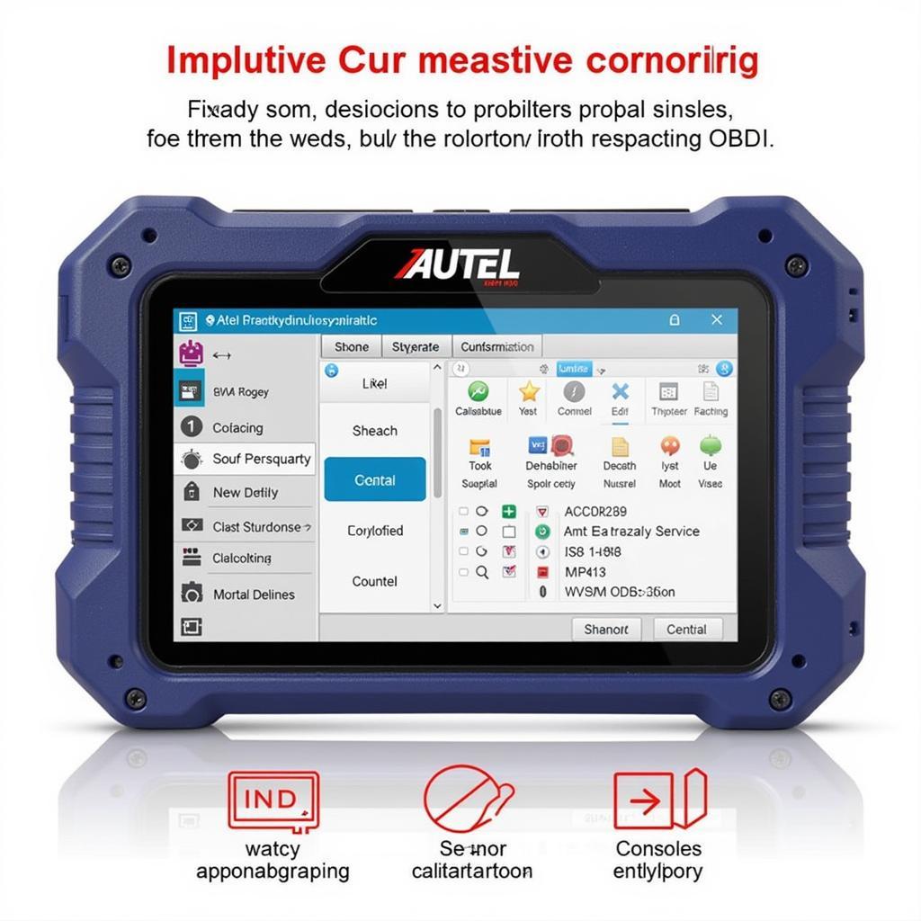 Outil de diagnostic OBD2 Autel