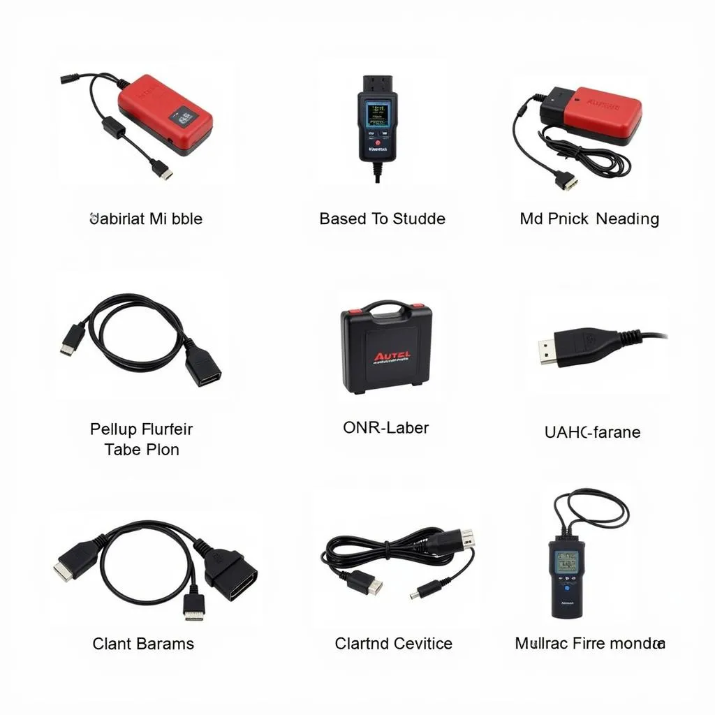 Outils de diagnostic Autel compatibles avec la Mitsubishi Mirage 1993