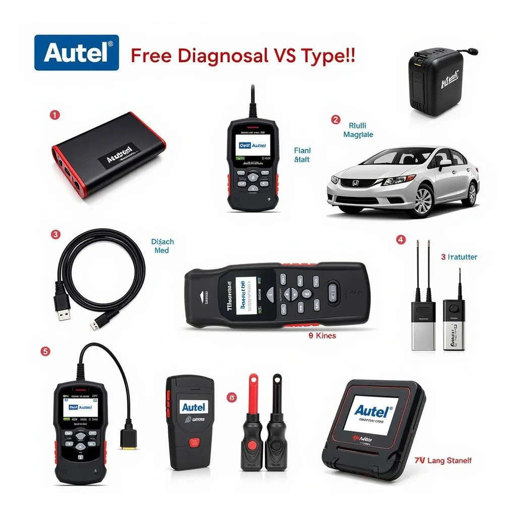 Outils de diagnostic Autel pour Honda Civic