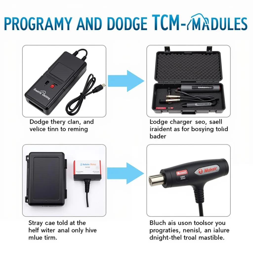 Outils de programmation du TCM Dodge Charger