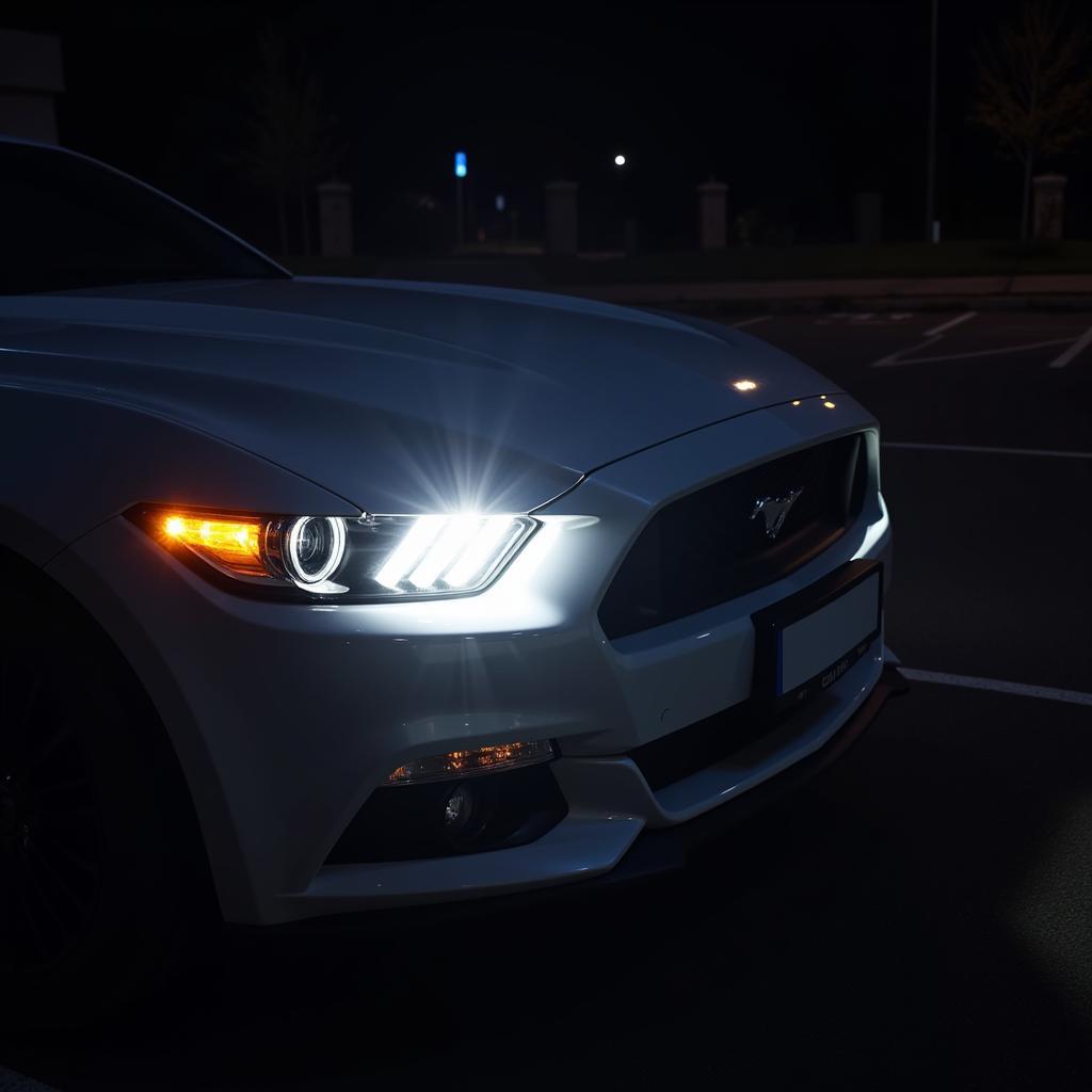 Phares halogènes pour Ford Mustang