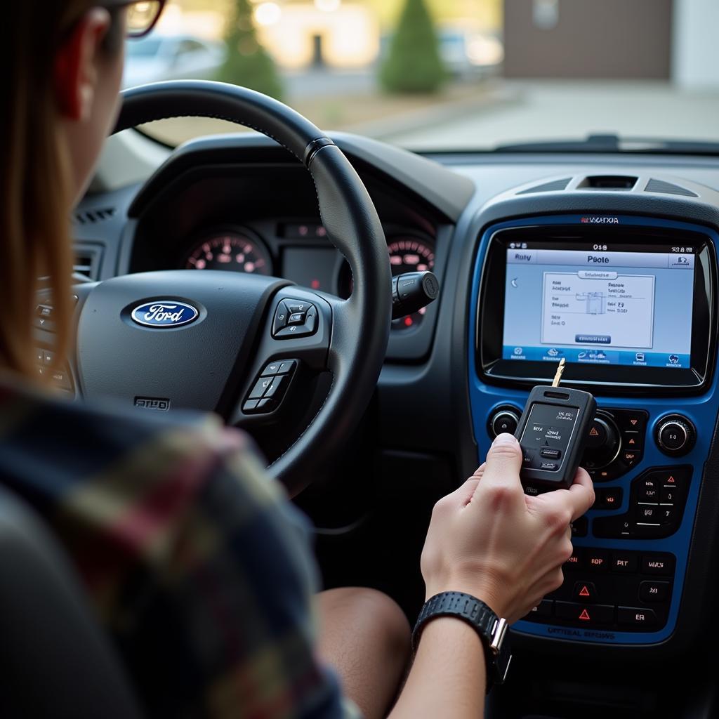 Programmer des clés sur un nouveau PCM Ford