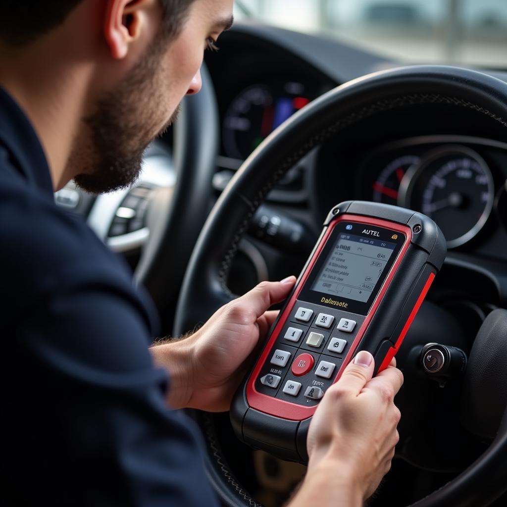 Réinitialisation du TPMS avec un outil OBD