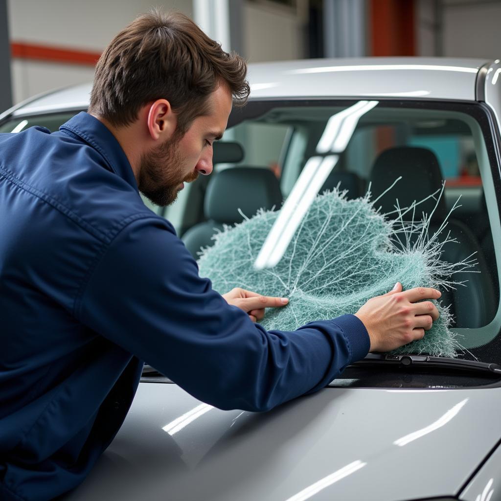 Remplacement de vitre de voiture