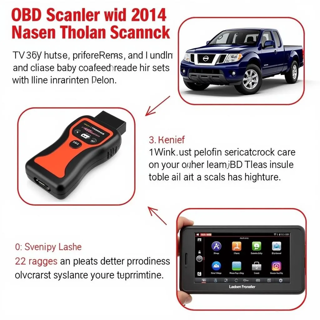 Scanner OBD compatible avec Nissan Frontier