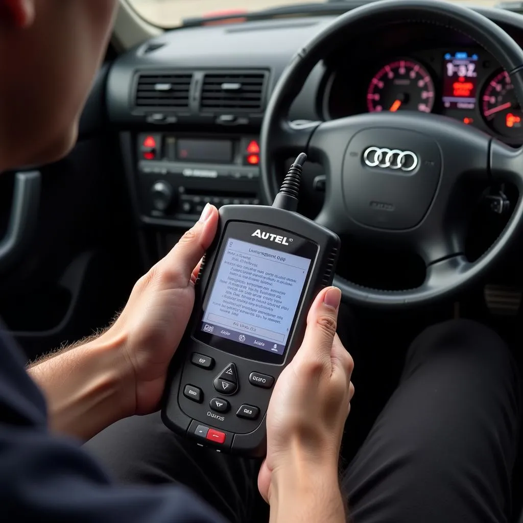 Scanner OBD2 Autel pour Audi A4