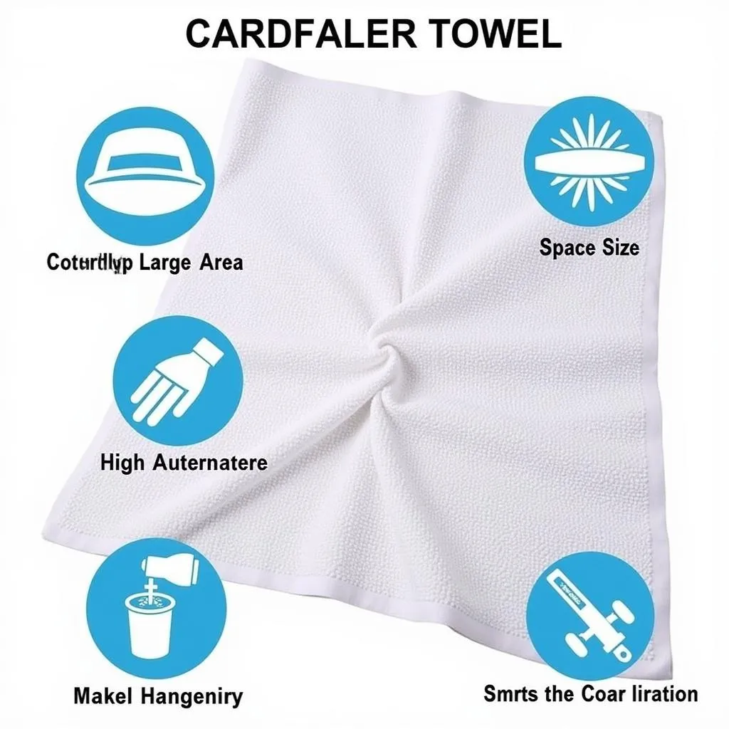 Serviettes en microfibre grand format pour lavage de voiture