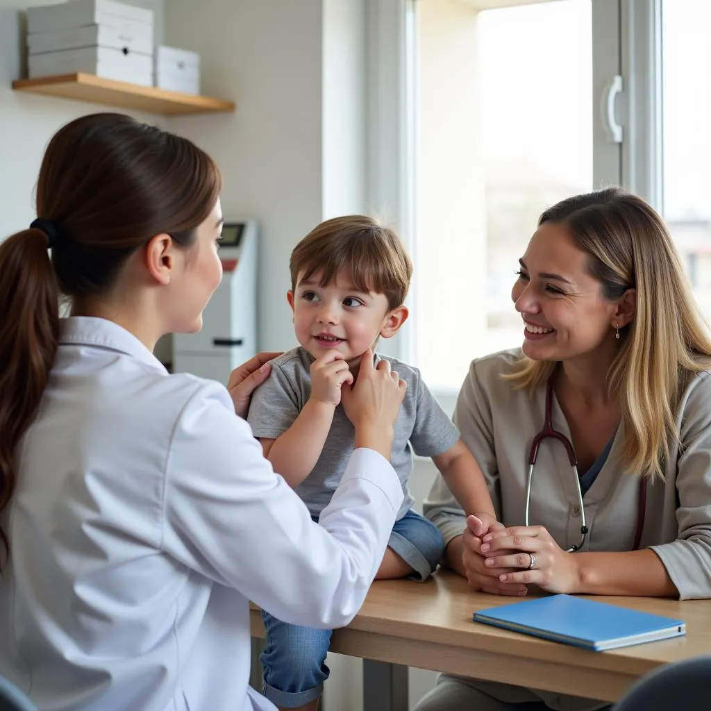 Soins de santé pédiatriques pour enfants