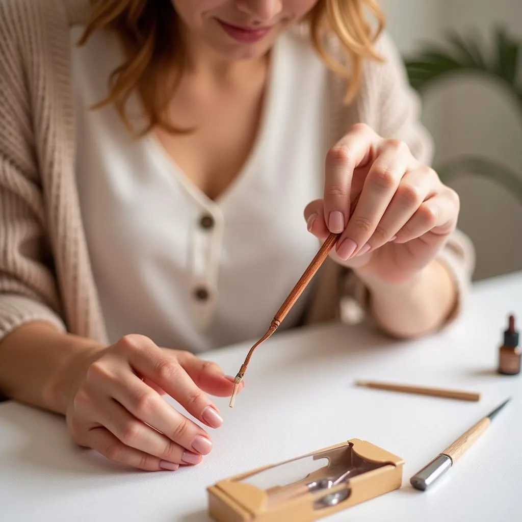 Soins des ongles à domicile