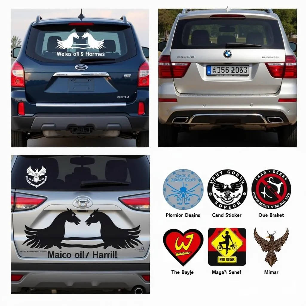 Stickers voiture tendances design