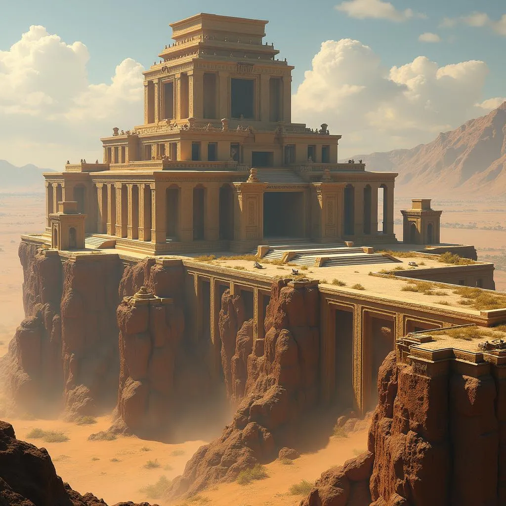 Temple de Mitra dans Conan Exiles