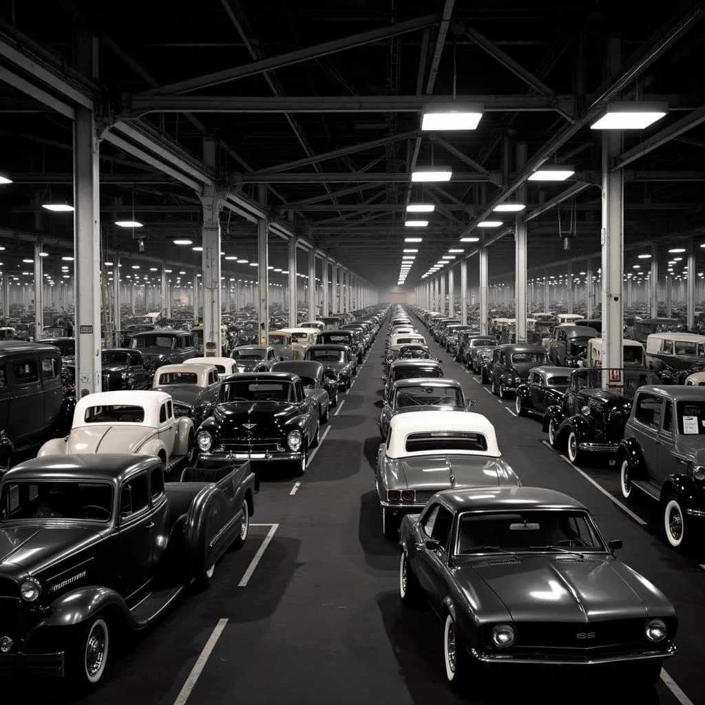 Usine automobile américaine : un symbole de production de masse