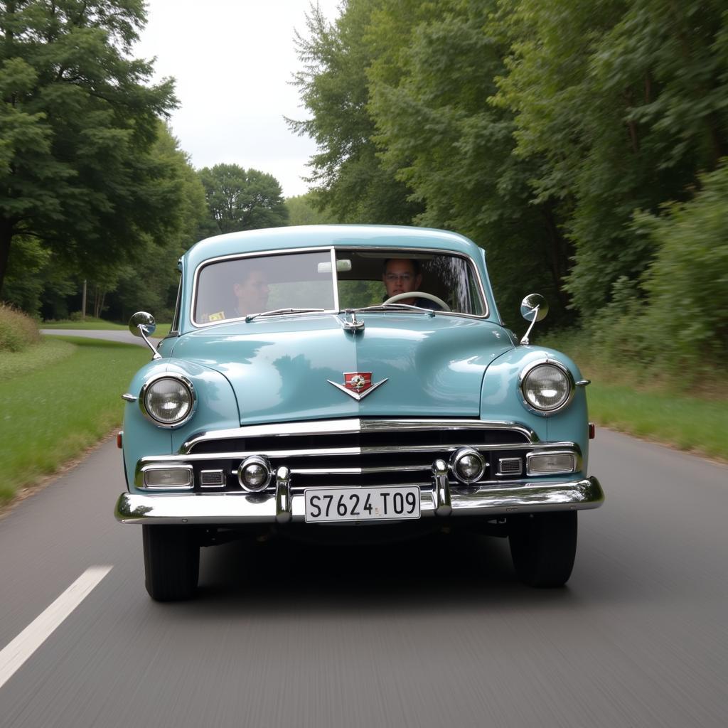 Voiture américaine en France