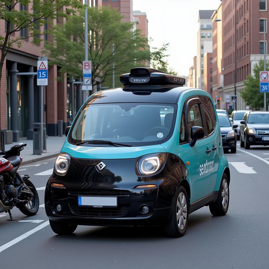 Voiture autonome en libre-service