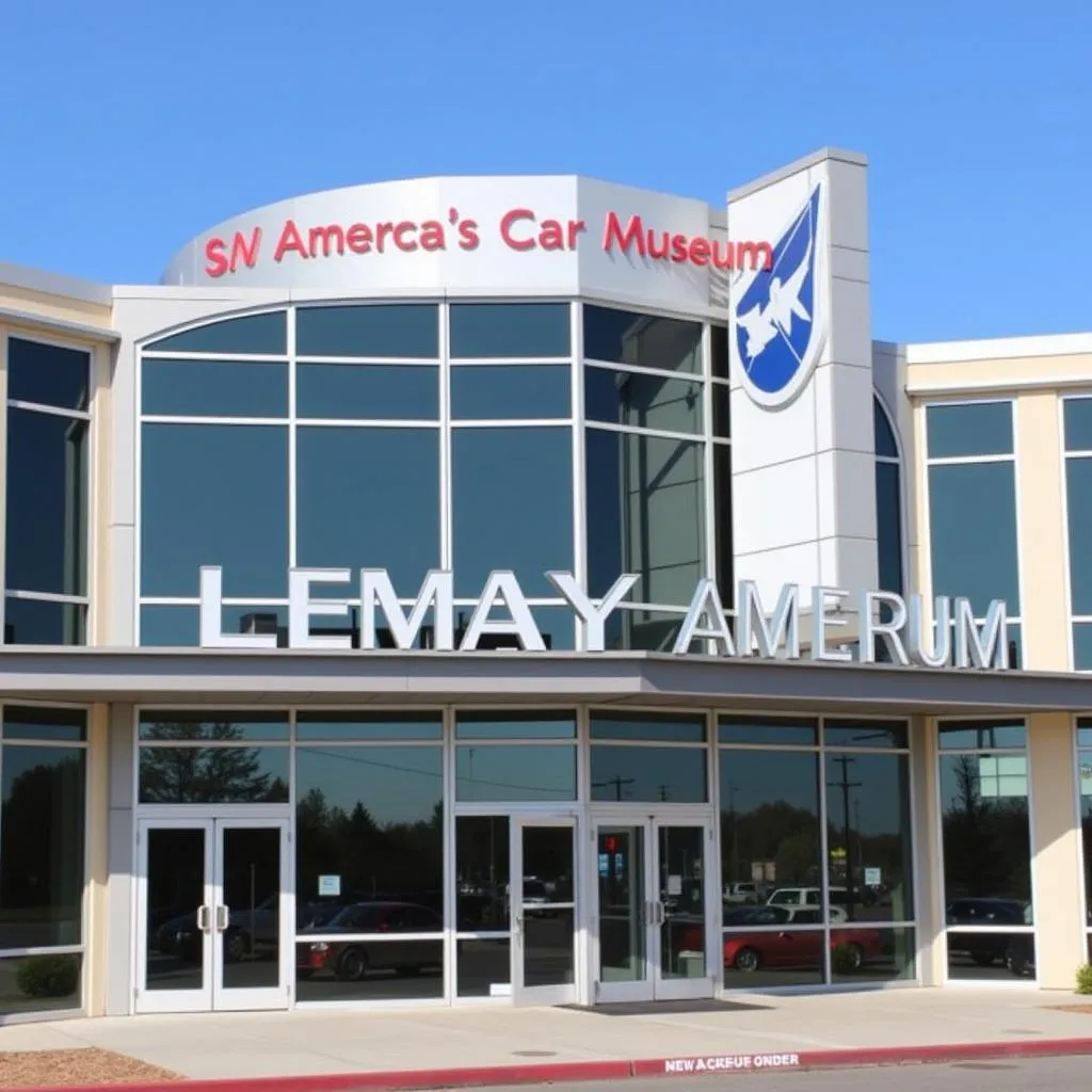 Vue extérieure du LeMay America's Car Museum