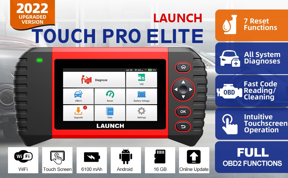 LAUNCH CRP Touch Pro Elite Updates