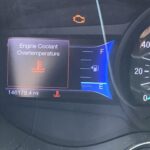 OBDII Scanner showing error codes