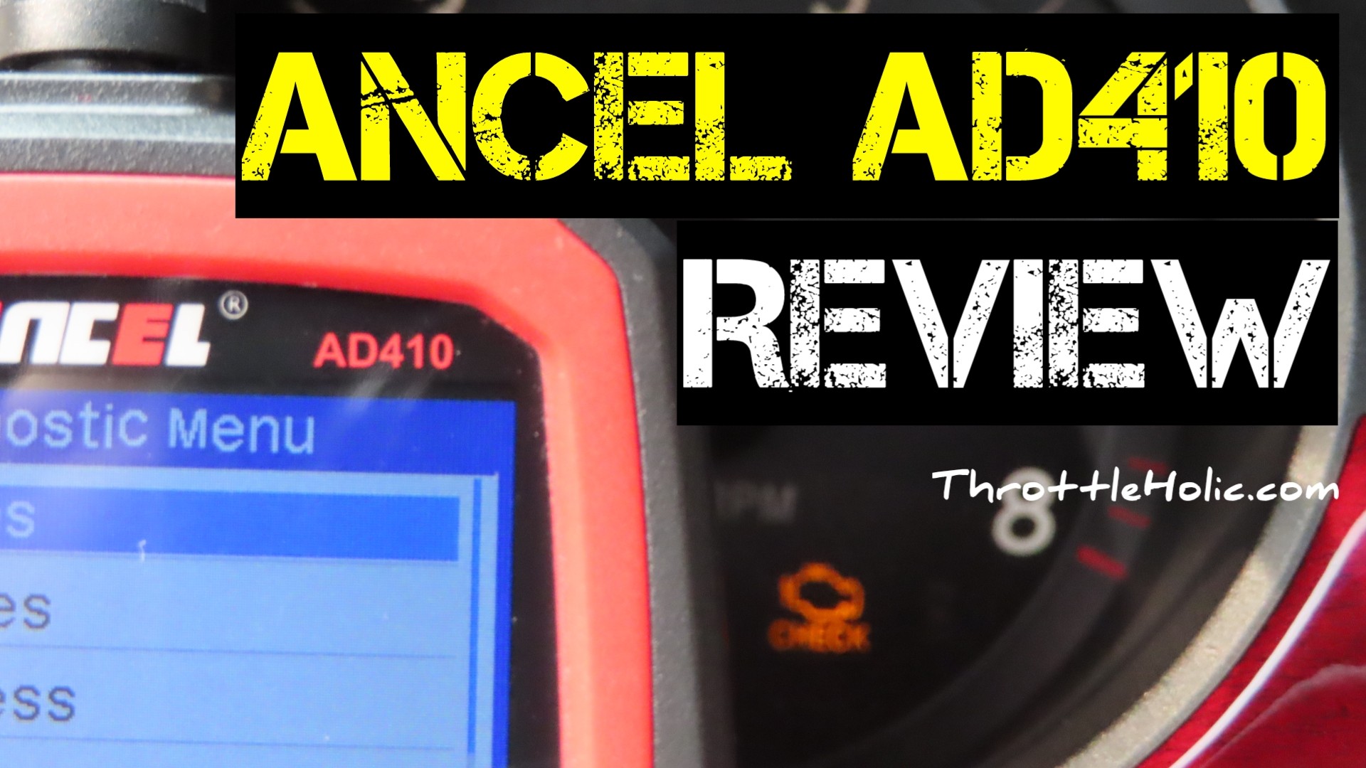 Ancel AD410 OBDII Code Reader