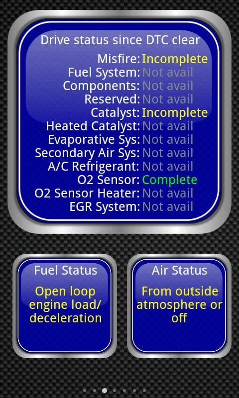 OBDII diagnostic tool connected to a car's port.